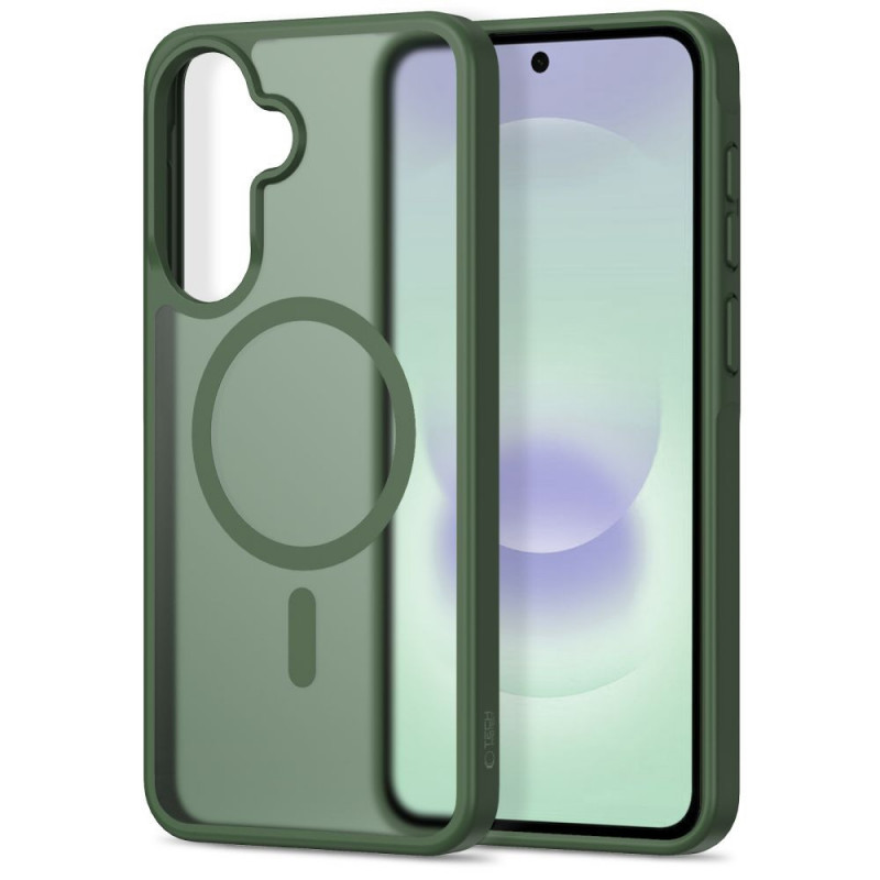 Tech-Protect Magmat MagSafe Samsung Galaxy A36 / A56 / A37 5G Case, Matte Green