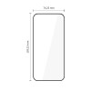 Tech-Protect Glass Fit+ Tempered Glass for Xiaomi 17T Pro (2 pcs), Black