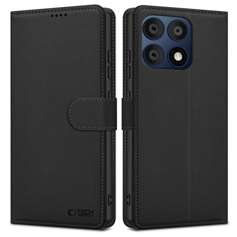 Tech-Protect Wallet Case for Motorola Edge 70 Pro 5G, Black