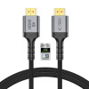 Tech-Protect UltraBoost HDMI 2.1 Cable THP5553, 4K 120Hz, 8K 60Hz, 100 cm, Black