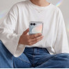 Tech-Protect FlexAir Hybrid Case for Samsung Galaxy Z Flip 8, Clear