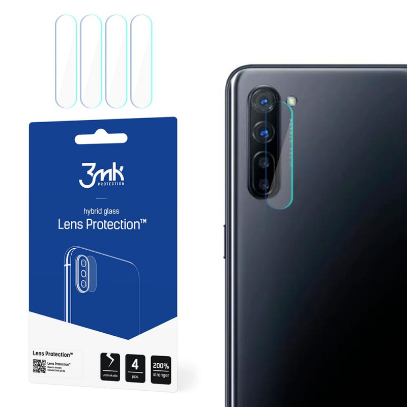 3MK Lens Protection Oppo Reno 3 Pro Camera Lens Protector (4 pcs), 3MK1517