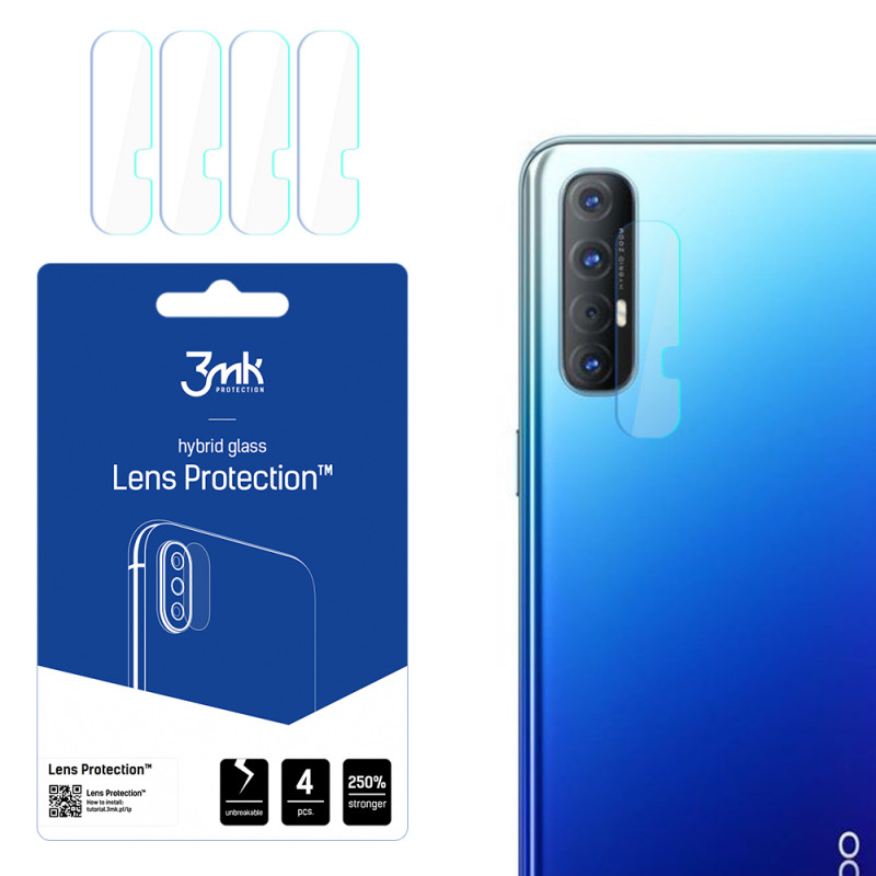 3MK Lens Protection Oppo Reno 3 Pro Camera Lens Protector (4 pcs), 3MK1517