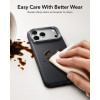 ESR Leather Kickstand MagSafe Case for Apple iPhone 17 Pro / 18 Pro, Black
