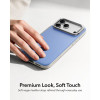 ESR Leather Kickstand MagSafe Case for Apple iPhone 17 Pro Max / 18 Pro Max, Light Blue