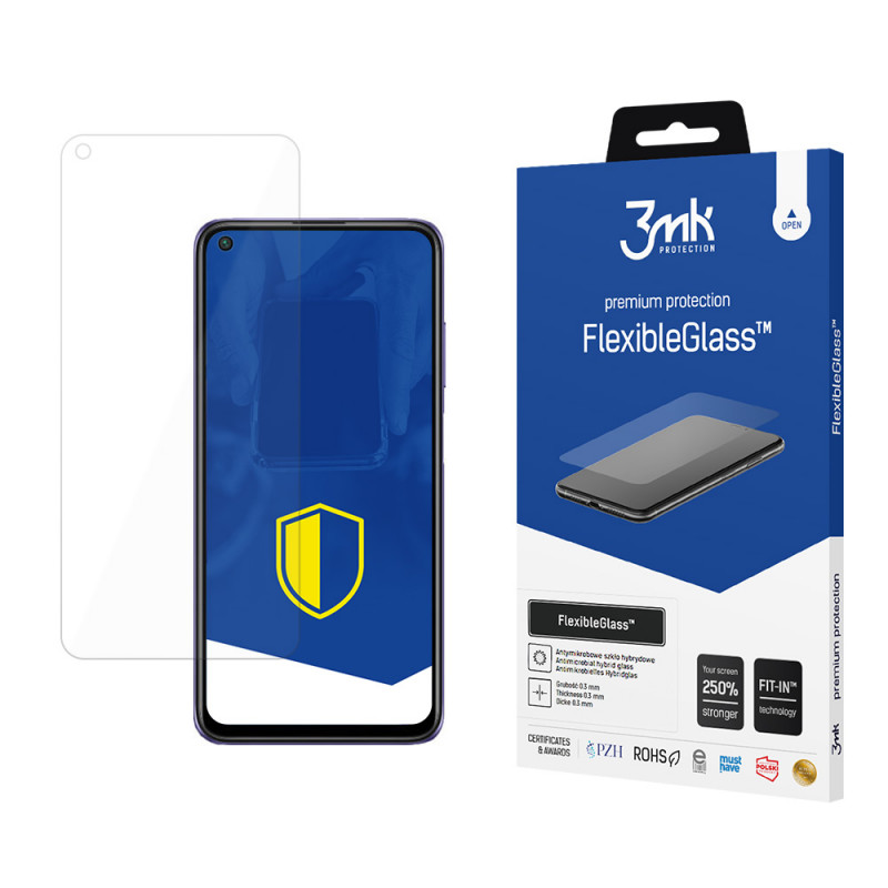 3MK FlexibleGlass Hybrid Glass screen protector for Redmi Note 9T 5G
