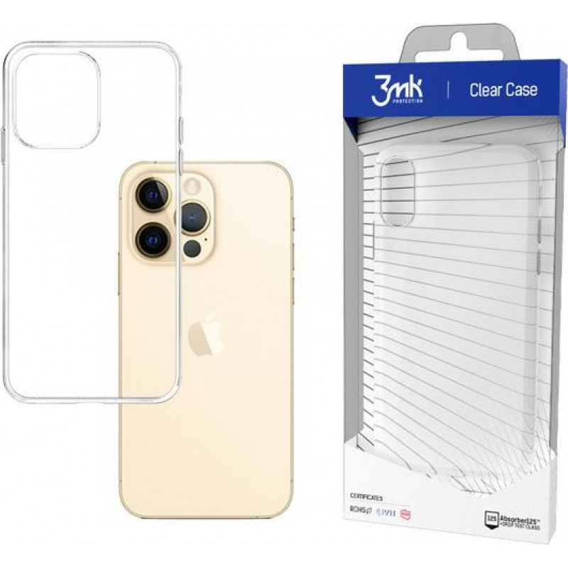 3MK Clear Case for Apple iPhone 13 Pro (3MK3327), transparent