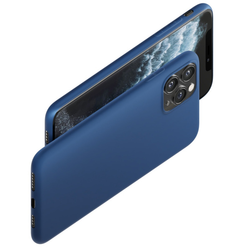 3MK Matt Case for Apple iPhone 13 Pro, blue (blueberry)