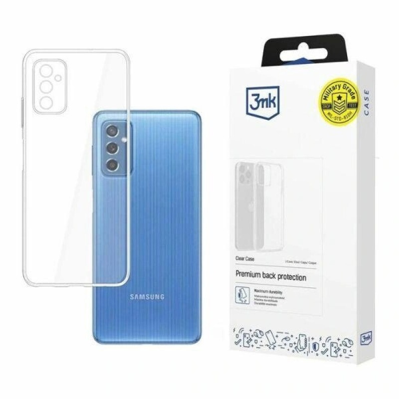 3MK Clear Case for Samsung Galaxy M52 5G, transparent