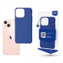 3MK Matt Case Apple iPhone 14 phone case, blue (blueberry)