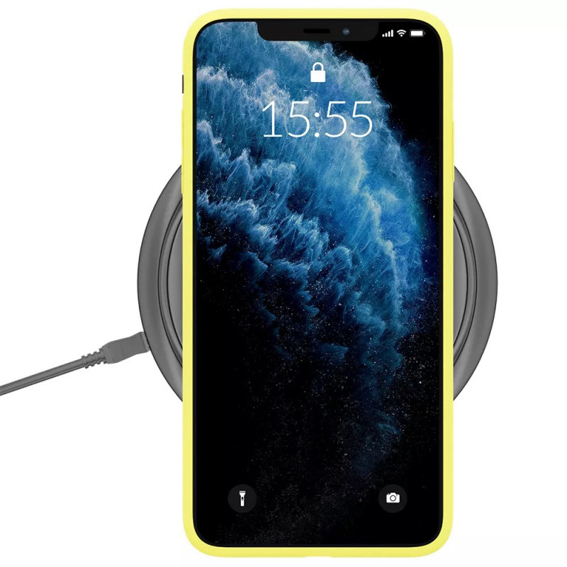 3MK Matt Case Apple iPhone 14 phone case, lime green