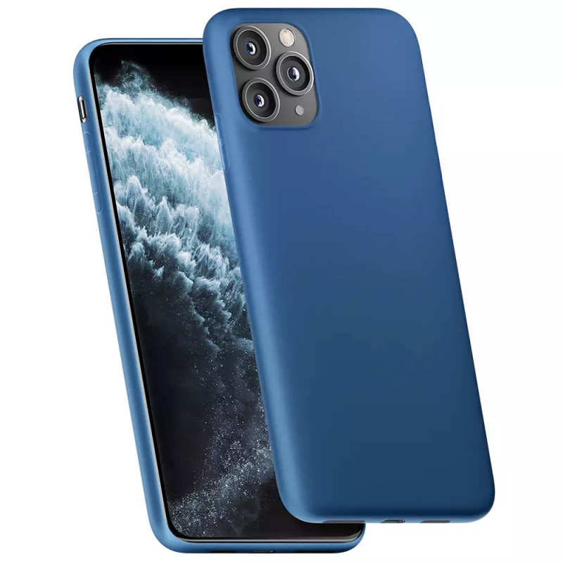 3MK Matt Case 3MK4040 for Apple iPhone 14 Pro, blue
