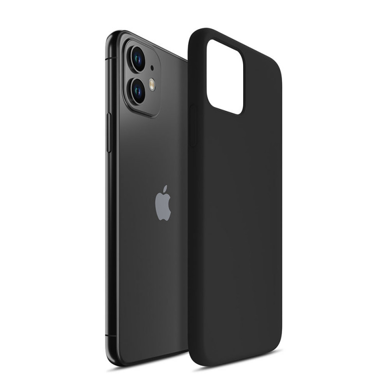 3MK Silicone Case for Samsung Galaxy A24 4G, black