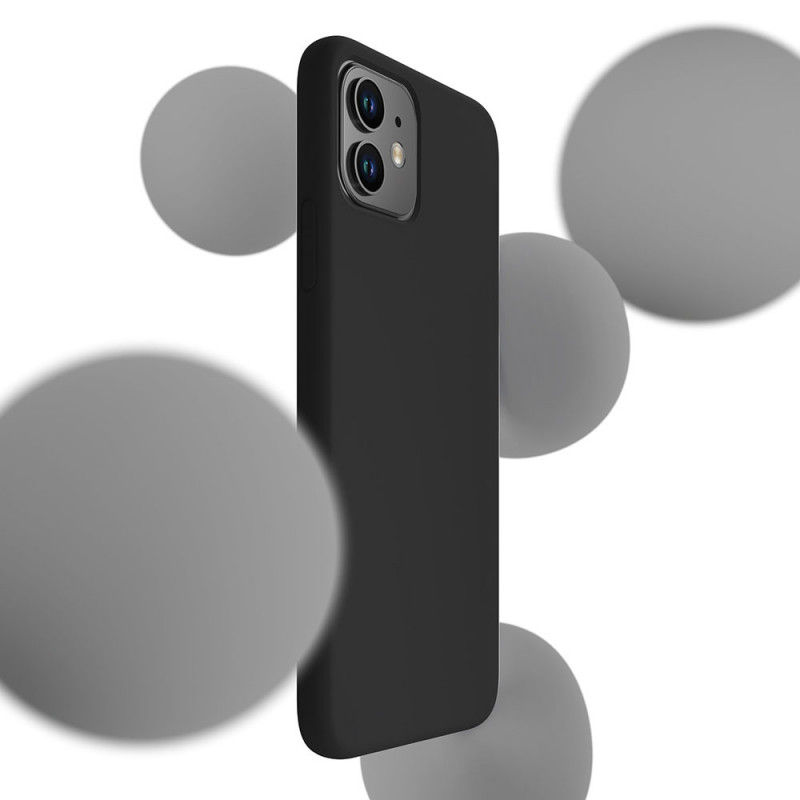 3MK Silicone Case for Samsung Galaxy A24 4G, black