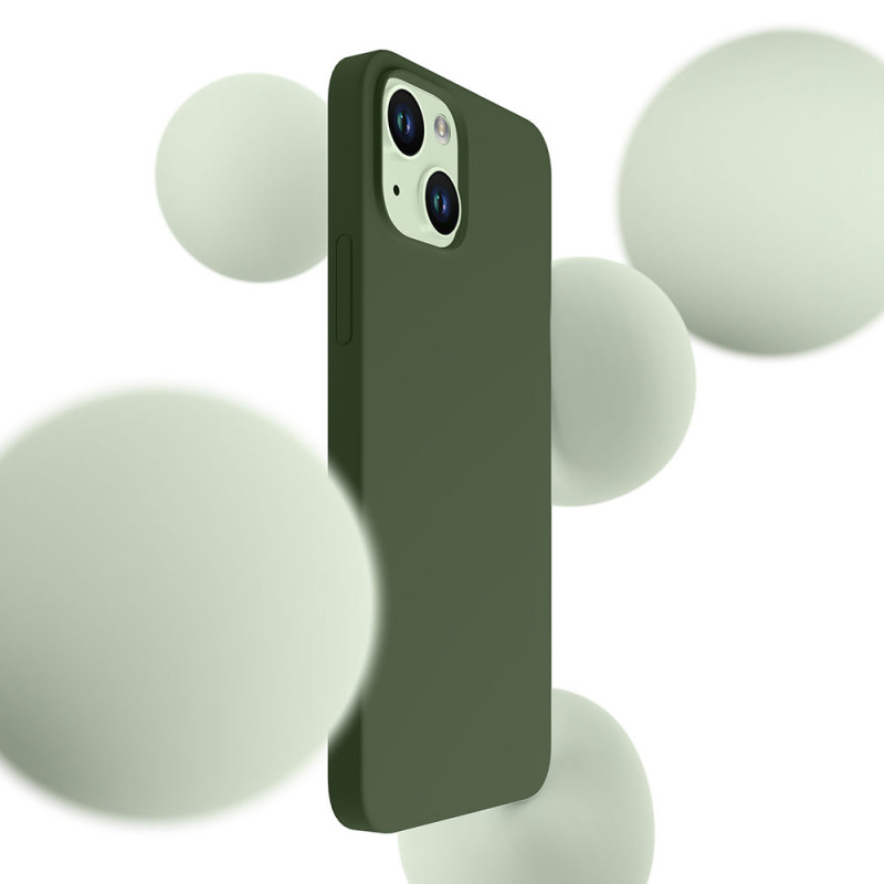 3MK Hardy Case MagSafe for Apple iPhone 15 Plus / 14 Plus, alpine green