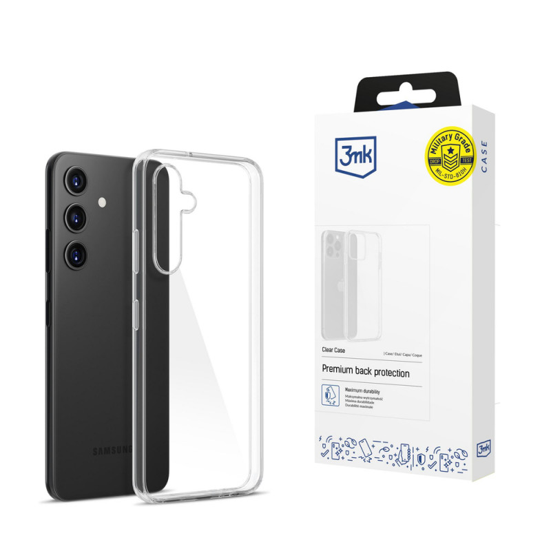 3MK Clear Case 3MK15856 for Samsung Galaxy S24, Transparent