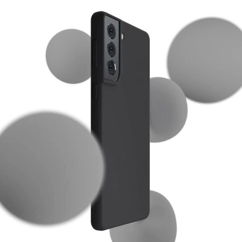 3MK Silicone Case for Samsung Galaxy S23 FE, Black