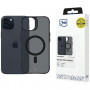 3MK Smoke MagCase with MagSafe for Apple iPhone 15 Plus, Semi-Transparent (156048-0)