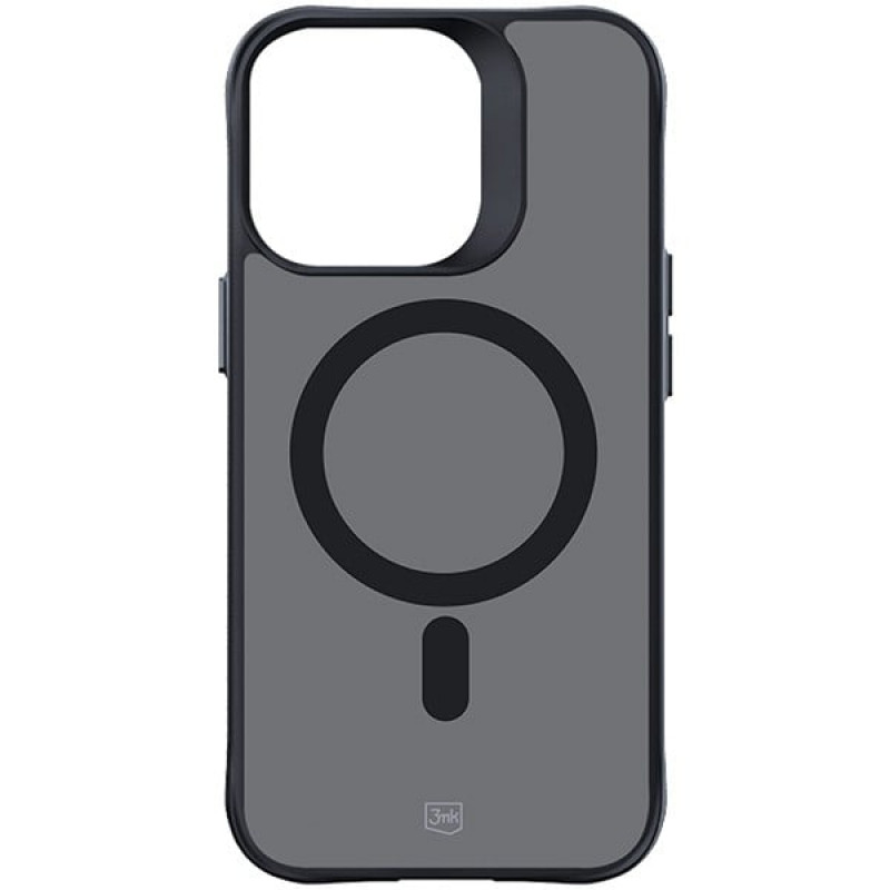 3MK Smoke MagCase with MagSafe for Apple iPhone 15 Pro, Semi-Transparent