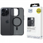 3MK Smoke MagCase with MagSafe for Apple iPhone 15 Pro Max, Semi-Transparent (156061-0)