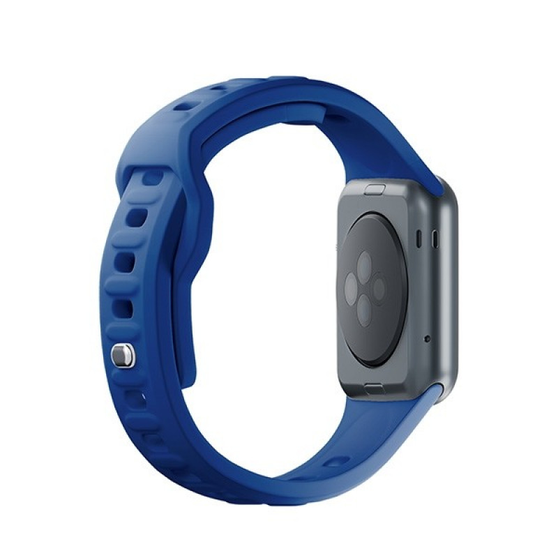 3mk Silicone Watch Strap for Apple Watch 38/40/41 mm, blue