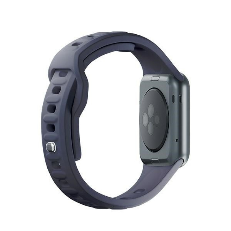 3mk Silicone Watch Strap for Apple Watch 38/40/41 mm, grey