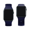 3mk Silicone Watch Strap for Apple Watch 38/40/41 mm, ocean blue