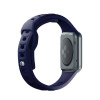 3mk Silicone Watch Strap for Apple Watch 38/40/41 mm, ocean blue