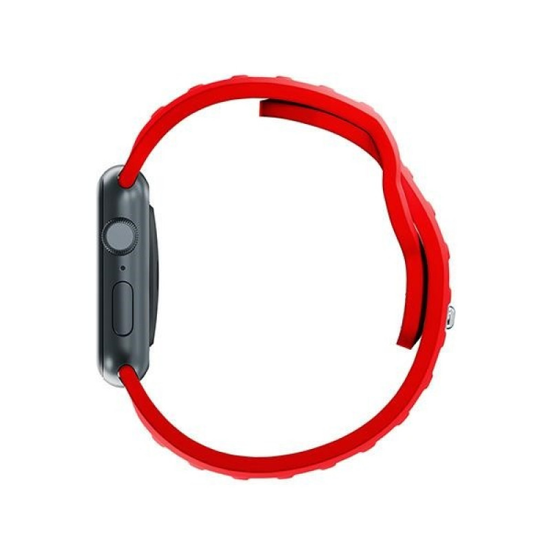 3mk Silicone Watch Strap for Apple Watch 38/40/41 mm, red
