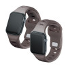 3mk Silicone Watch Strap for Apple Watch 38/40/41 mm, taupe