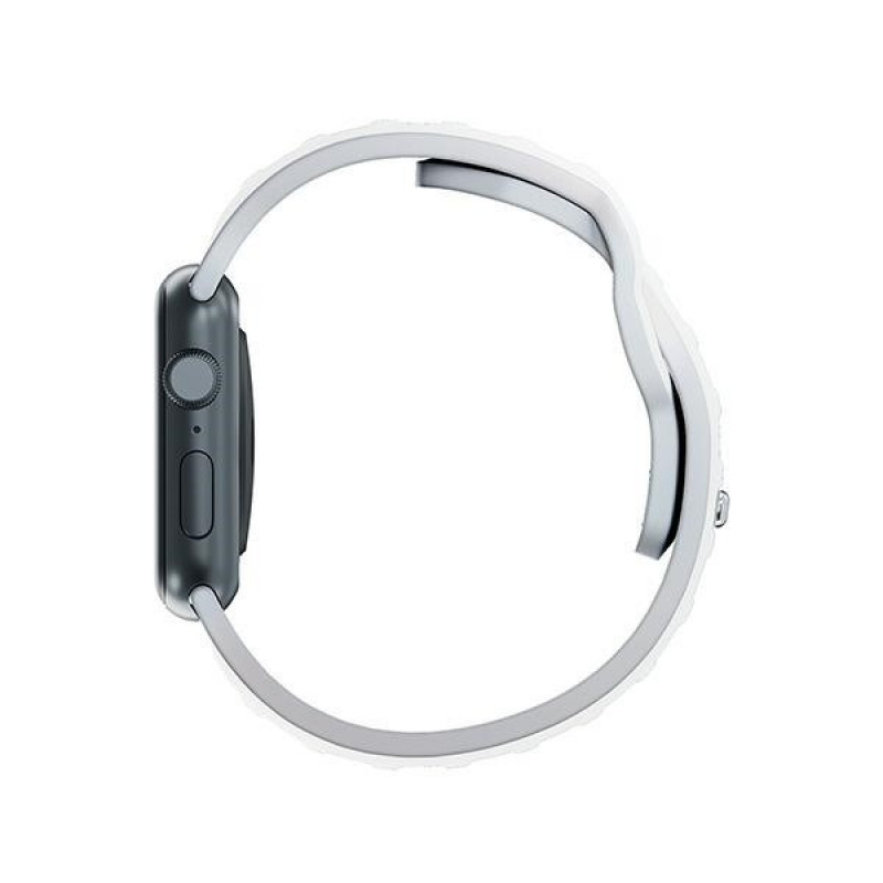3mk Silicone Watch Strap for Apple Watch 38/40/41 mm, white