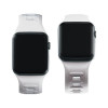3mk Silicone Watch Strap for Apple Watch 38/40/41 mm, white