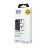 3MK Satin Armor MagCase with MagSafe for Apple iPhone 15, Clear with Black Frame