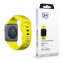 3mk Silicone Watch Strap for Apple Watch 38/40/41 mm, yellow