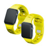 3mk Silicone Watch Strap for Apple Watch 38/40/41 mm, yellow