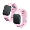3mk Silicone Watch Strap for Apple Watch 42/44/45/49 mm, powder pink