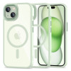 Tech-Protect MagMat MagSafe Apple iPhone 15 case, Green/Clear