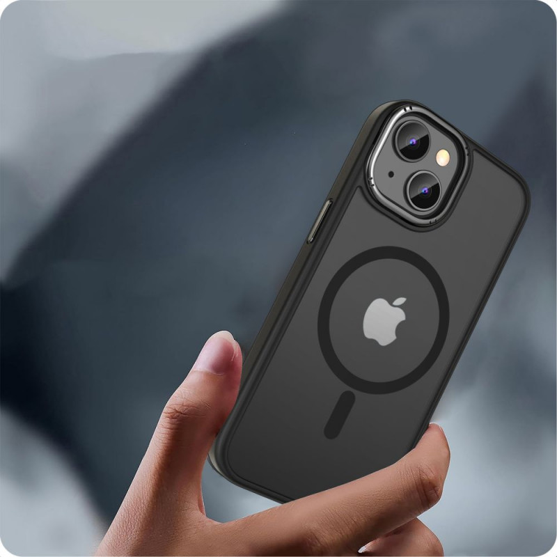 Tech-Protect MagMat 2 MagSafe Apple iPhone 15 case, Matte Black