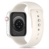 Tech-Protect Silicone strap for Apple Watch 4/5/6/7/8/9/SE/10 (38/40/41/42 mm), Starlight
