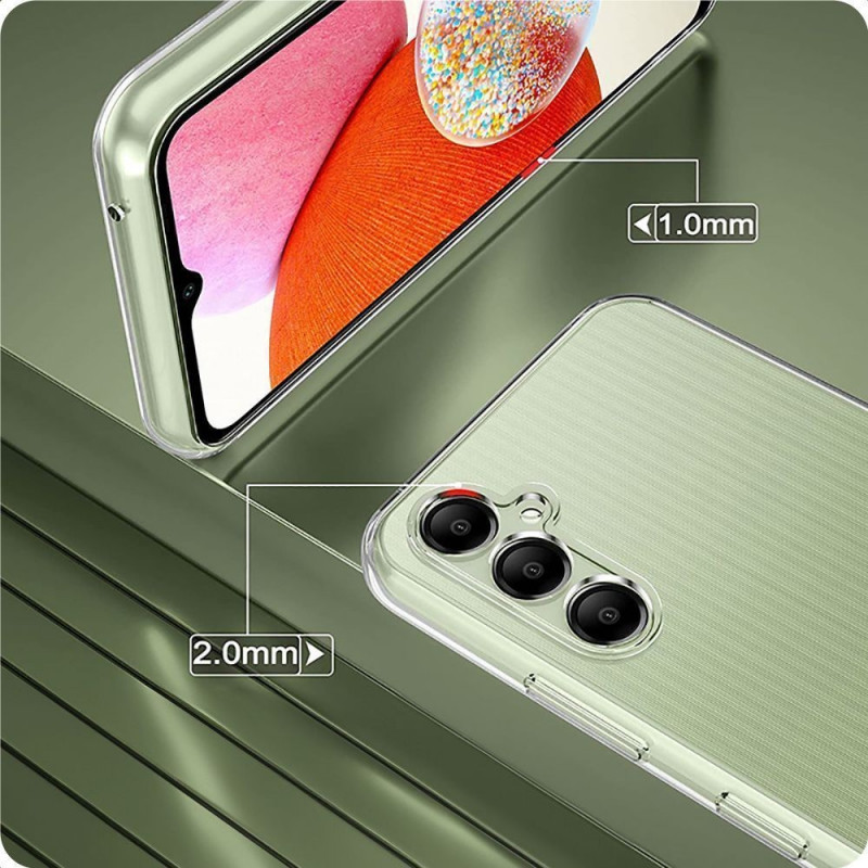 Tech-Protect FlexAir case for Samsung Galaxy M35 5G, Clear