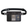 Tech-Protect UWP10 Universal Waterproof Pouch, Black/Clear