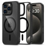 Tech-Protect MagMat MagSafe Apple iPhone 16 Pro case, Black/Clear