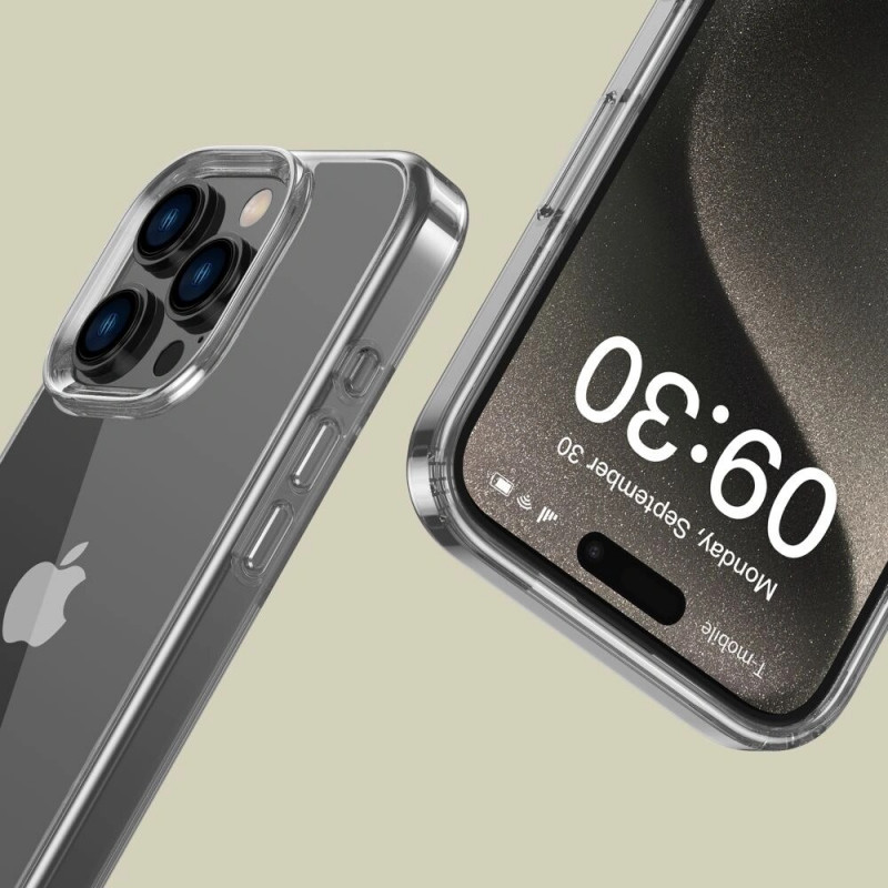 Tech-Protect Flexair Hybrid Case for Apple iPhone 16 Pro, Clear