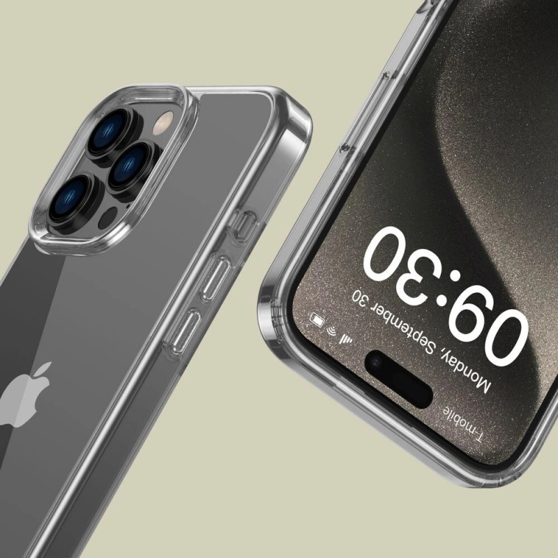 Tech-Protect Flexair Hybrid Case for Apple iPhone 16 Pro Max, Clear