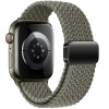 Tech-Protect Nylonmag Strap for Apple Watch 4/5/6/7/8/9/SE/Ultra 1/2, 42/44/45/49 mm, Olive Grey