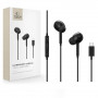 Tech-Protect Ultraboost Core G3 USB-C Wired Earphones, Black