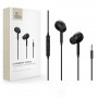 Tech-Protect Ultraboost Core G3 Mini Jack 3.5 mm Wired Earphones, Black