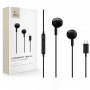Tech-Protect Ultraboost Core G4 USB-C Wired Earphones, Black
