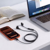 Tech-Protect Ultraboost Core G4 USB-C Wired Earphones, Black