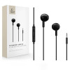 Tech-Protect Ultraboost Core G4 Mini Jack 3.5 mm Wired Earphones, Black